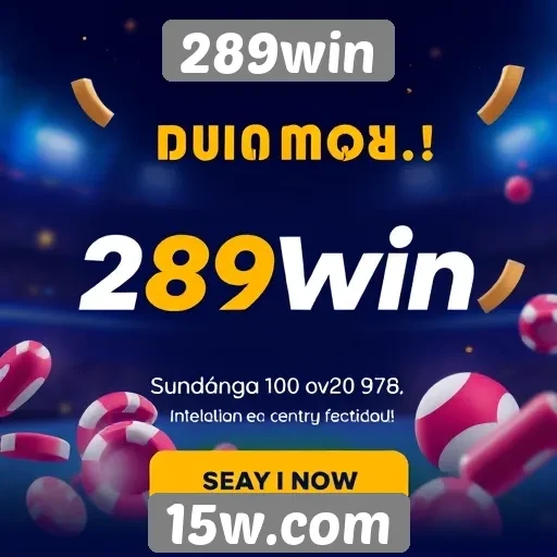 Promoções e bônus disponíveis no 289win