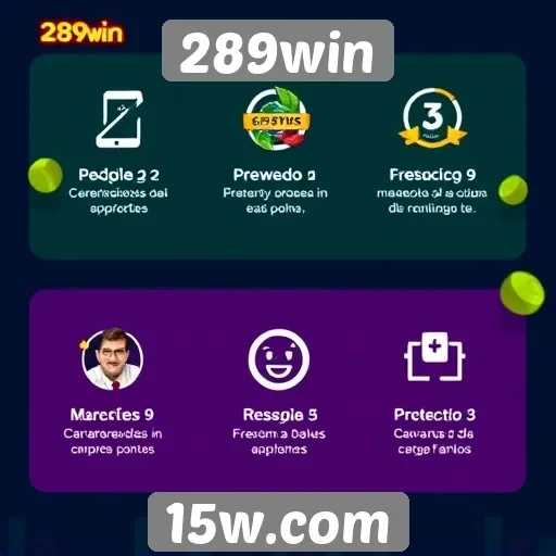 Análise das funcionalidades do site de jogos 289win