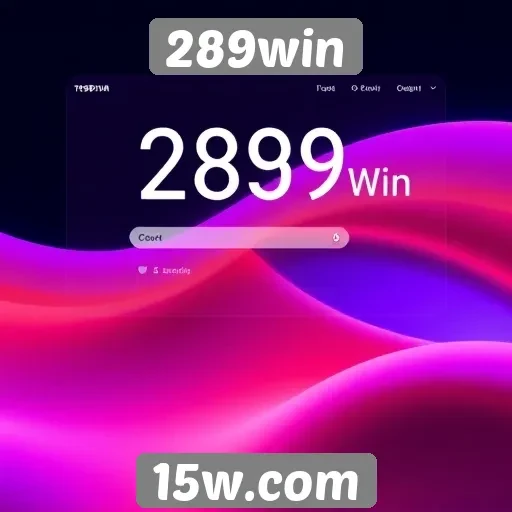 Interface do usuário do 289win: uma visão geral